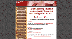 Desktop Screenshot of note-tlc.com